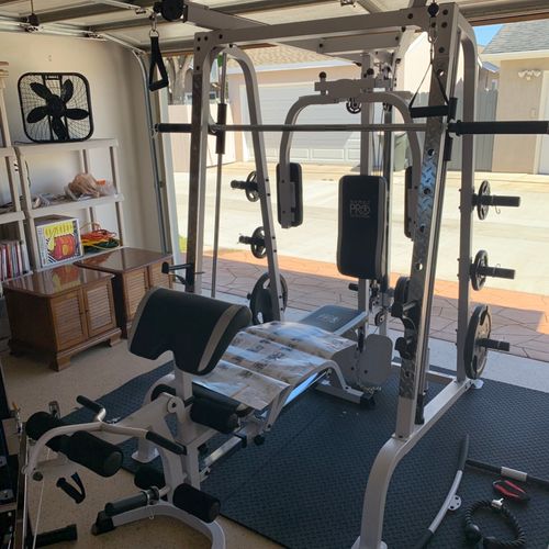 Great guys! Assembled my home gym quickly and soli