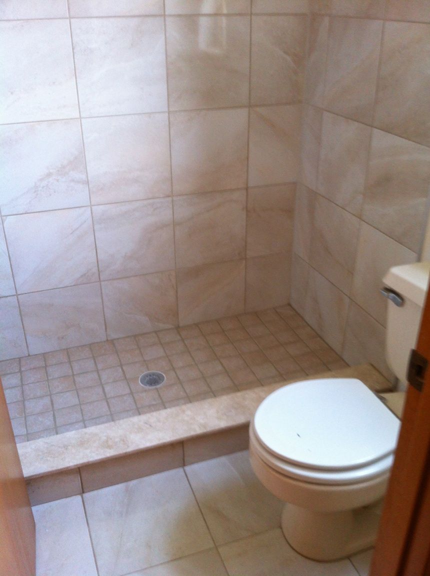 Converted a tub to a shower