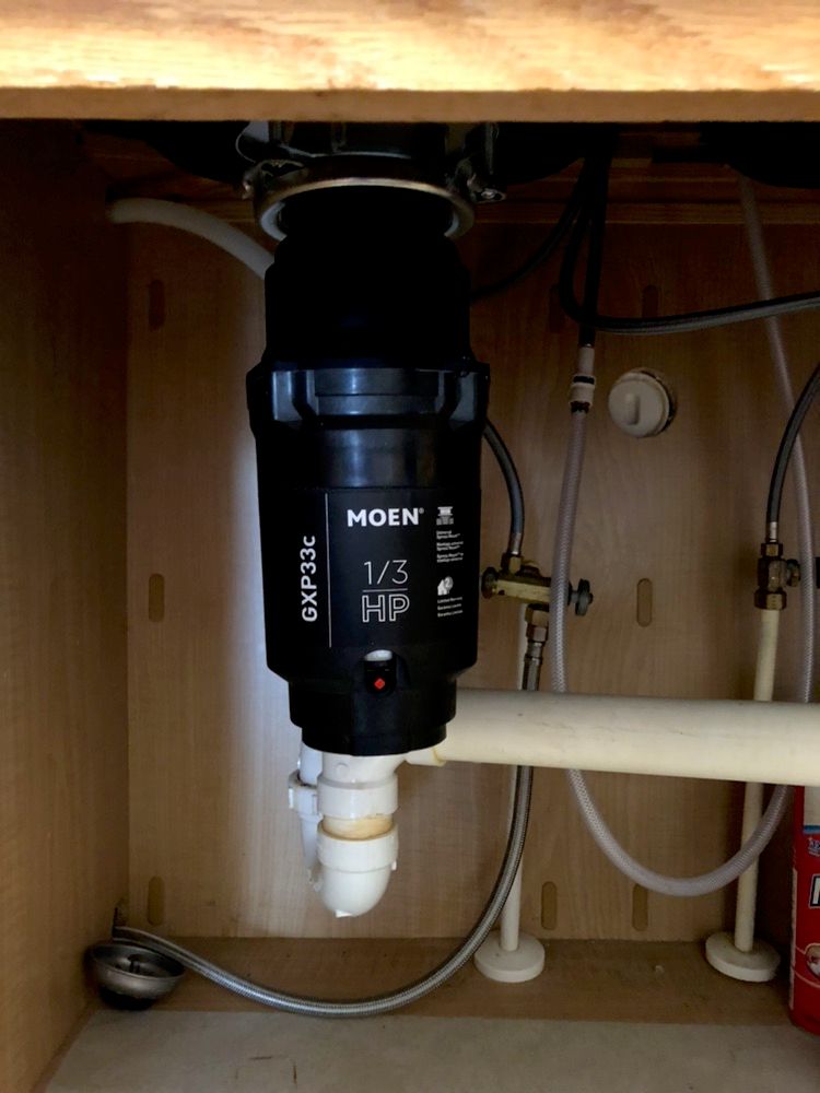 New garbage disposal