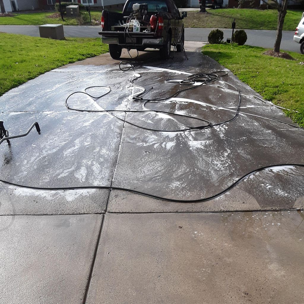 Cross country pressure washing service