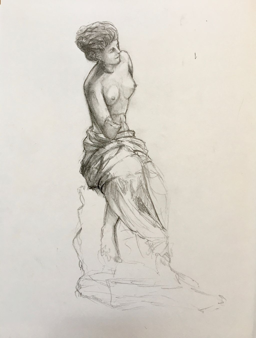 student work: pencil study