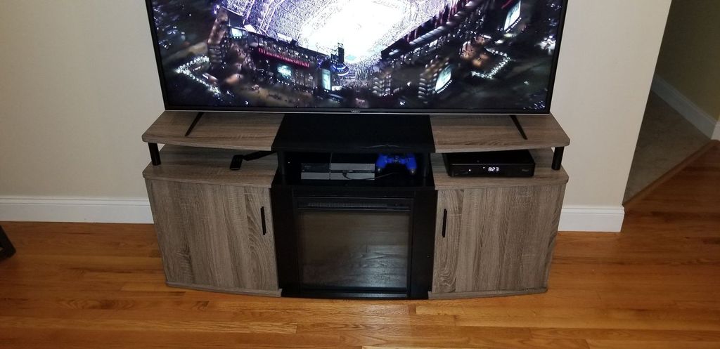 Furniture assembly - TV stand with fireplace