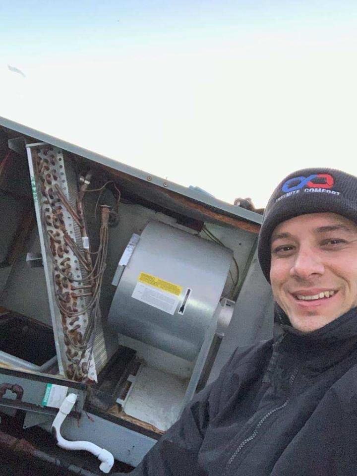 Rooftoop HVAC repair 