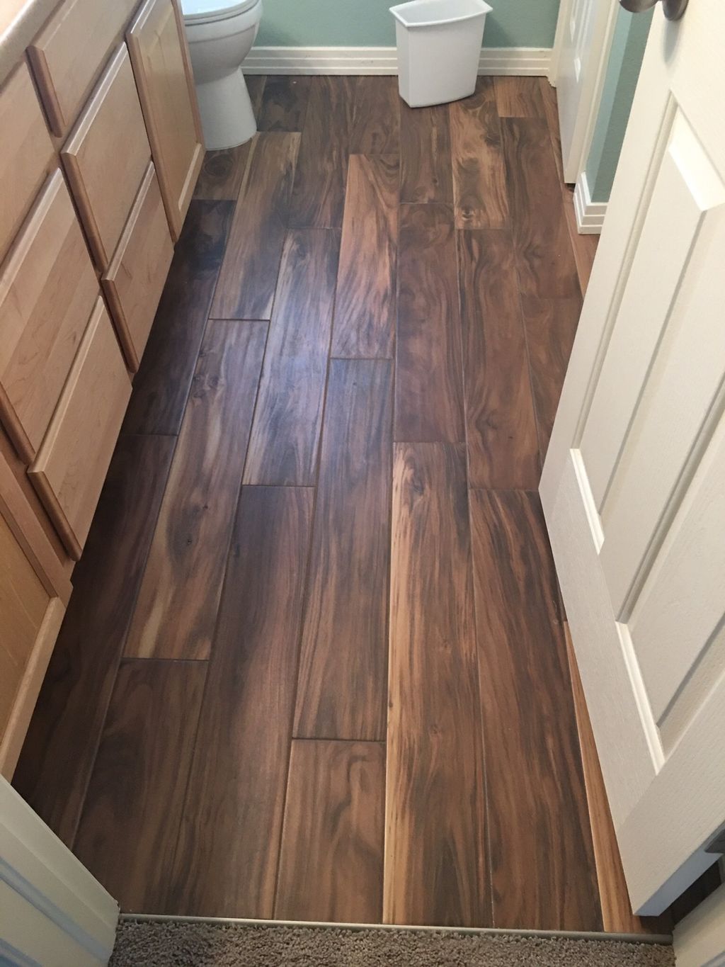 Wood-look tile