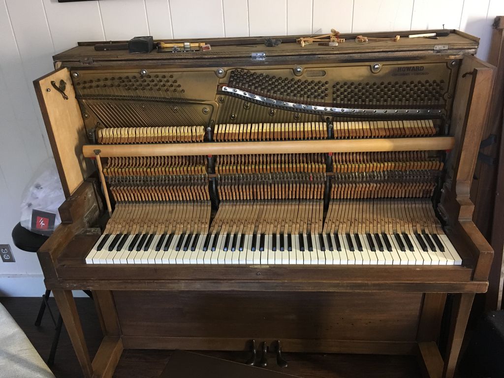 Another shot of the Howard upright