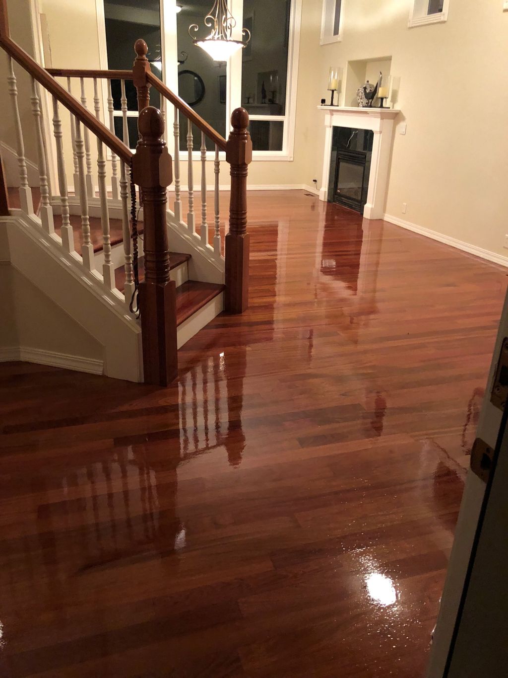 Refinish of Hardwood 