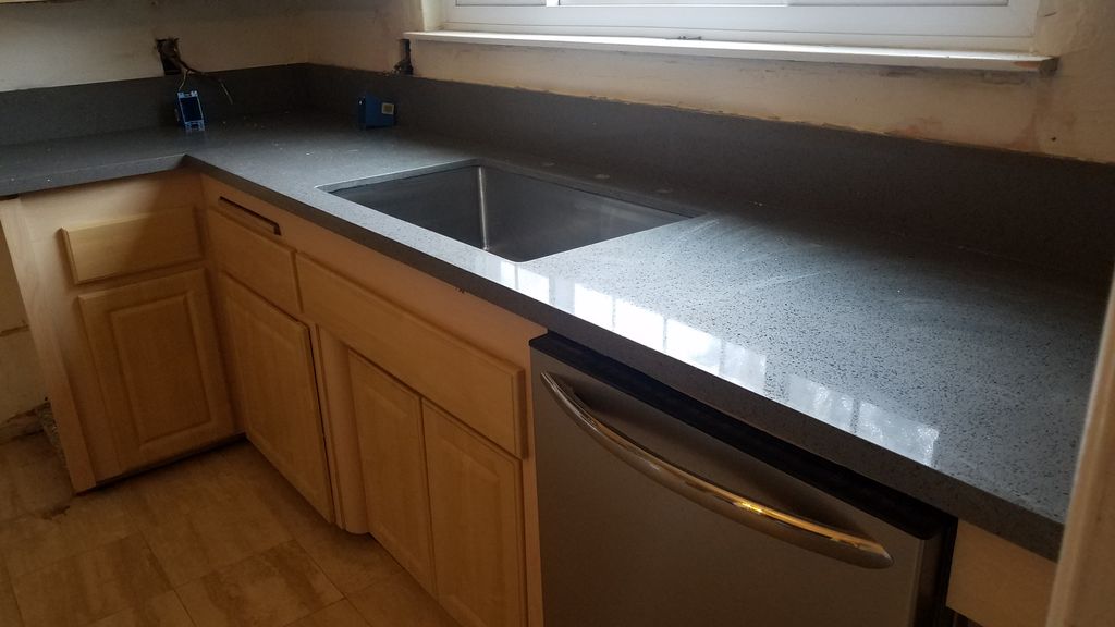 Fidel did amazing. The countertops he installed ca