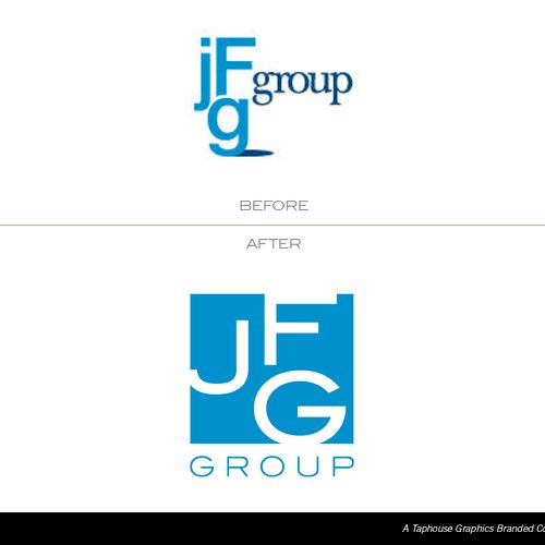 JFG Group rebrand | Before & After