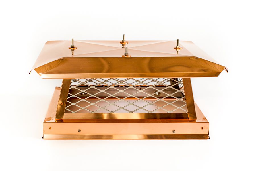 We sell and install Copper Chimney Caps
