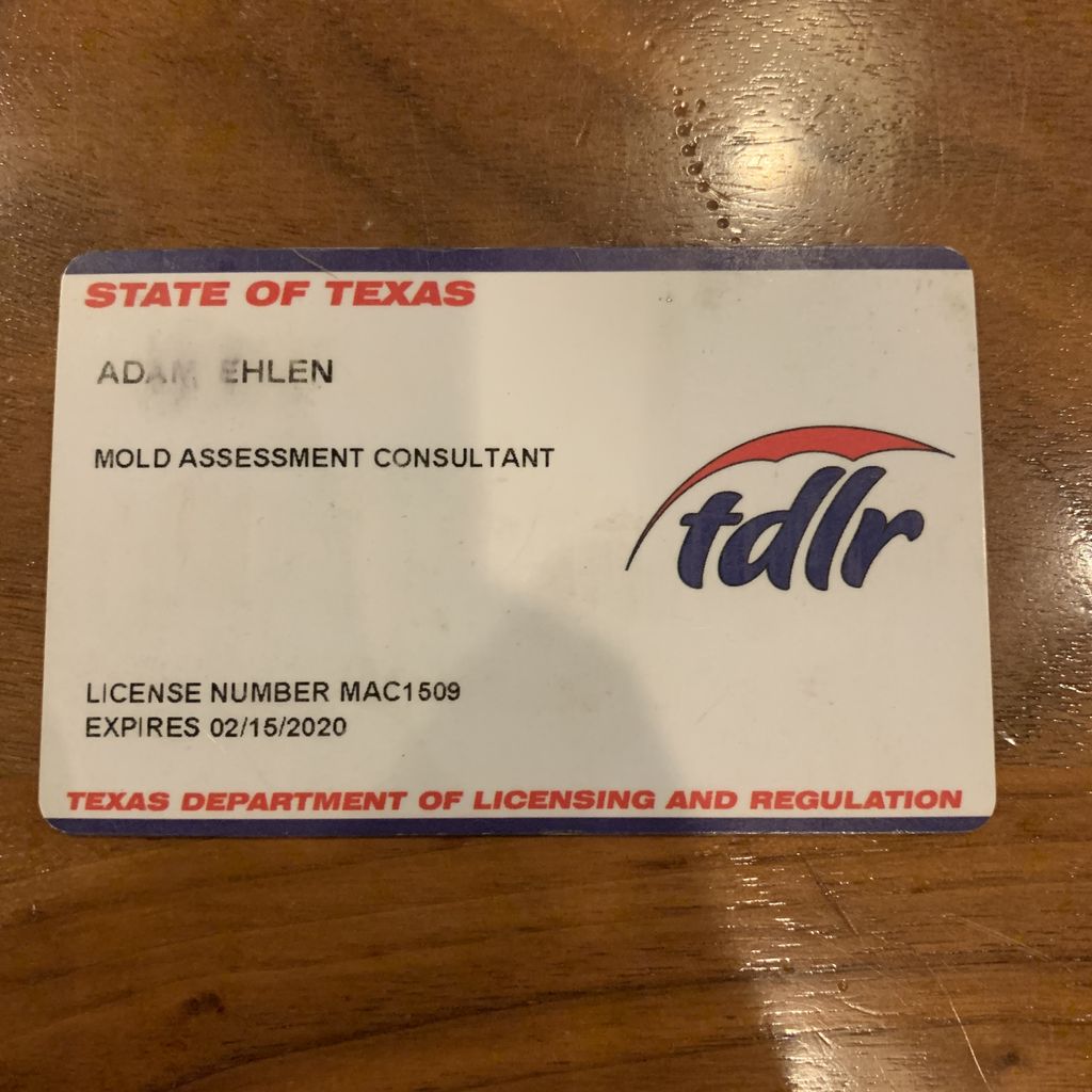 Licensed with the state of Texas