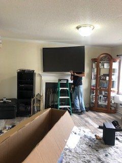 Carlos did an amazing work installing our TV.  His