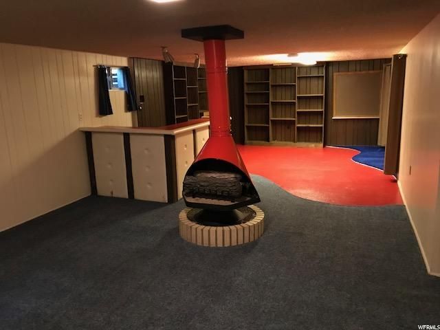 Before pics of a basement remodel.