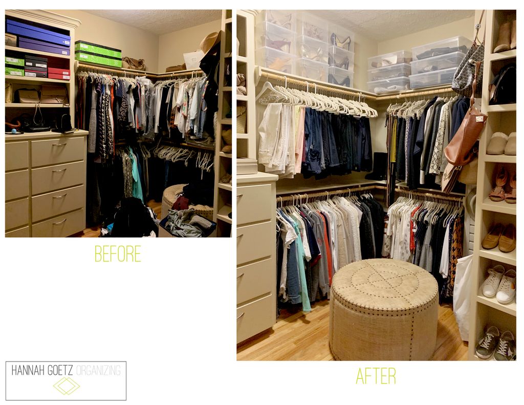 Master her closet
