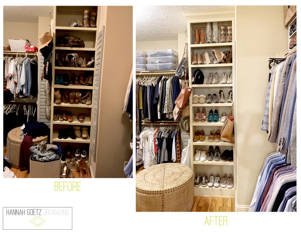 Master hers closet