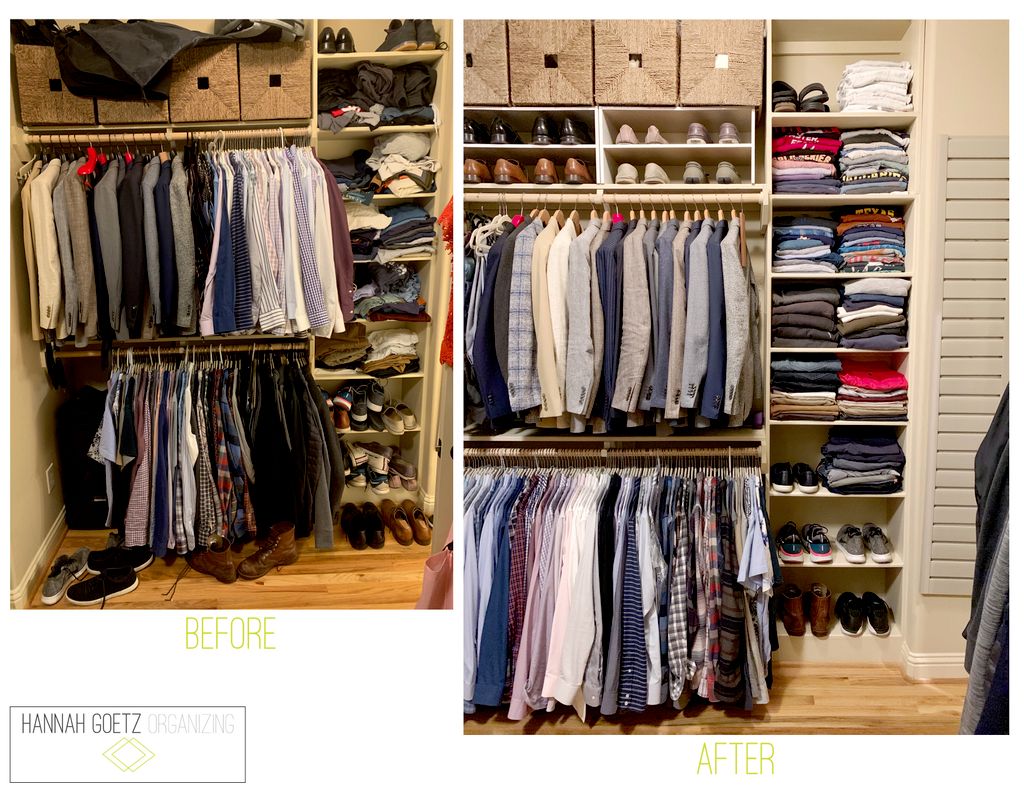Master his closet