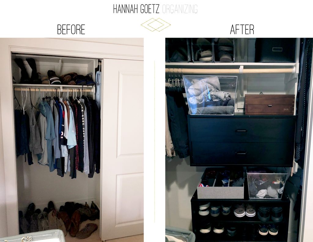 Master his closet