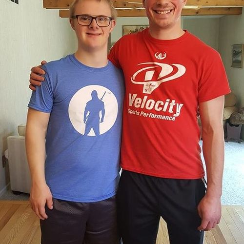We hired Ryan to work out with my 19 year old son 