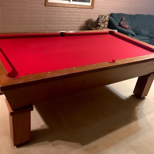 Pool Table Moving