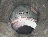 Broken Sewer Pipe 