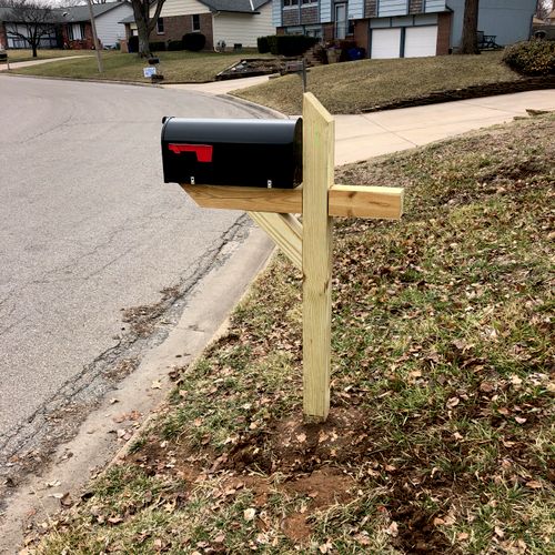 Mailbox Post Install