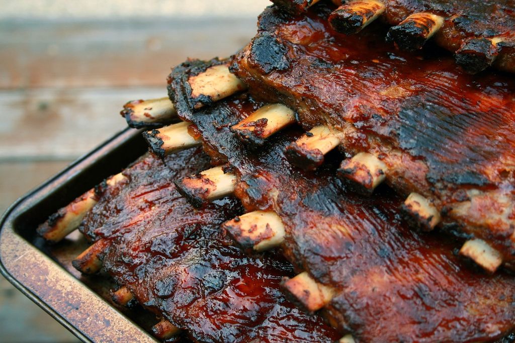 BBQ  Ribs w/ Pineapple Molasses 