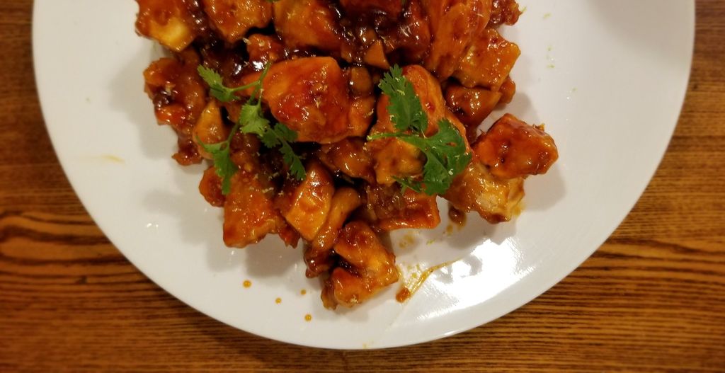 Sweet and Sour Chicken of the Woods Mushroom