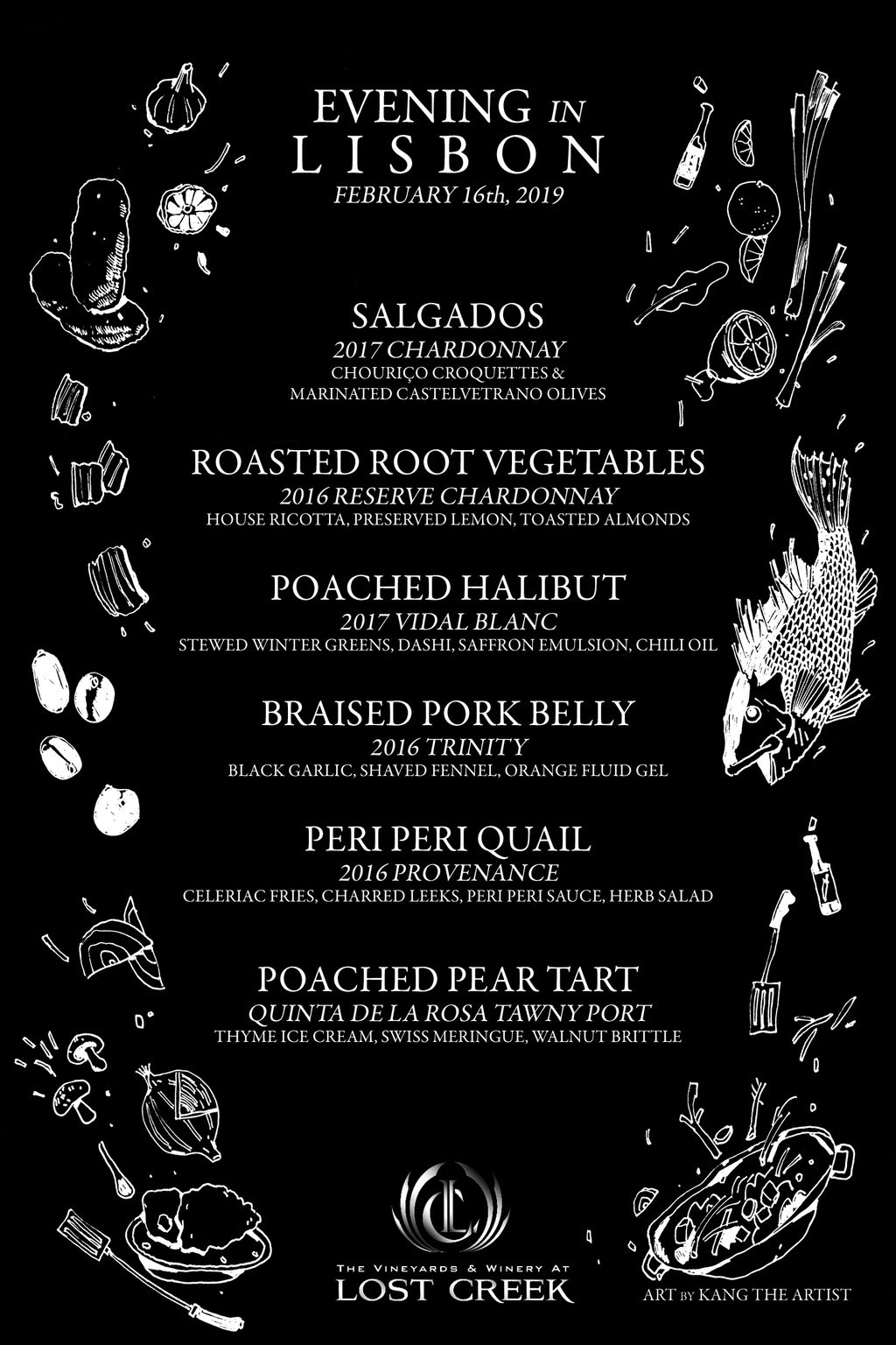 Wine Pairing Dinner for 30