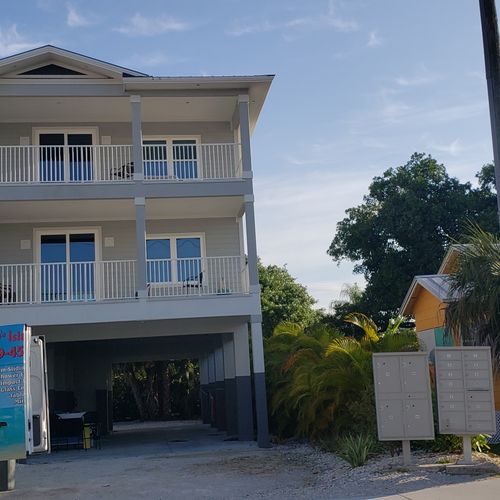 new house built on Fort Myers Beach, FL.