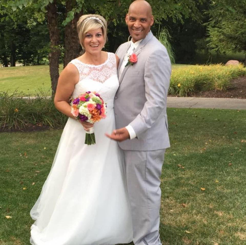 The first couple of my official wedding officiant 