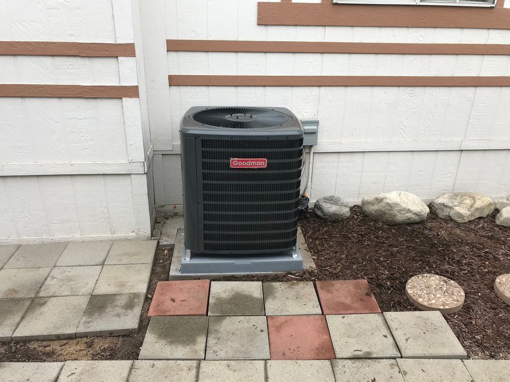 New goodman Condenser changeout in Ventura