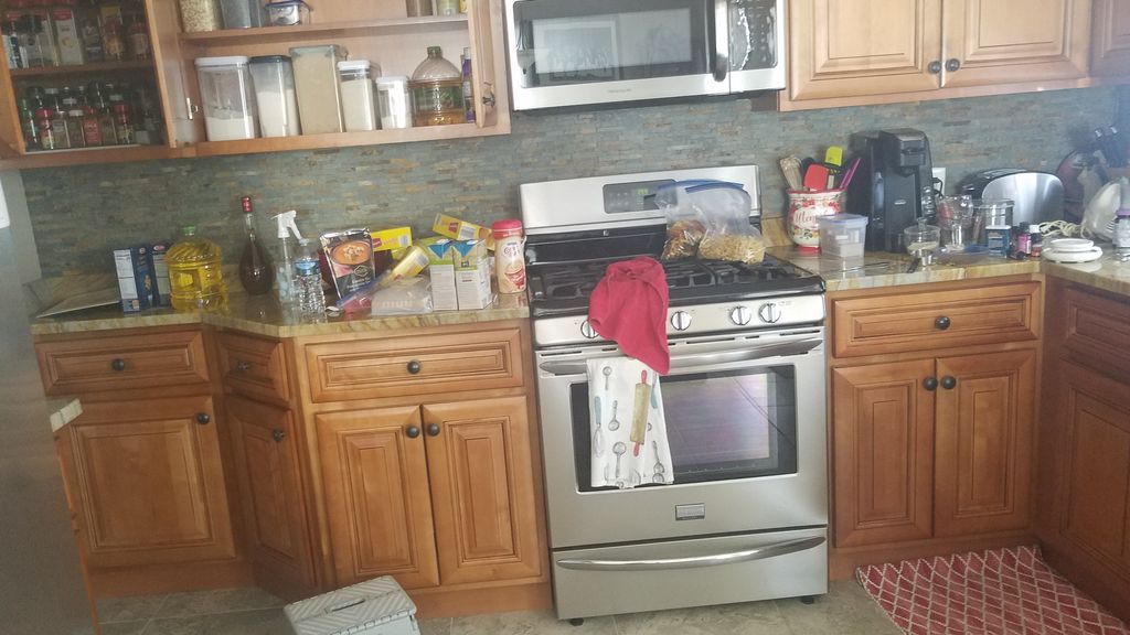 Cleaning job before 