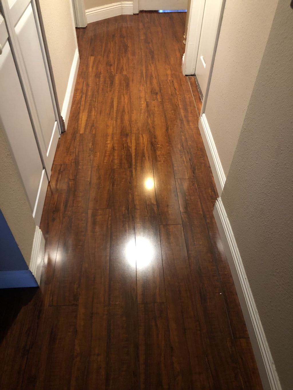 New Floors and Baseboards