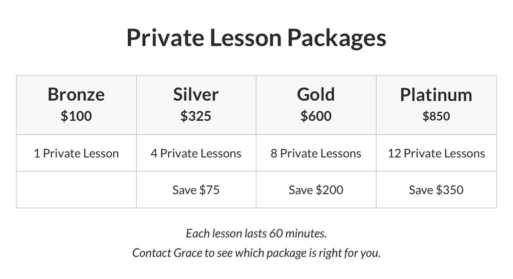 Lesson Packages