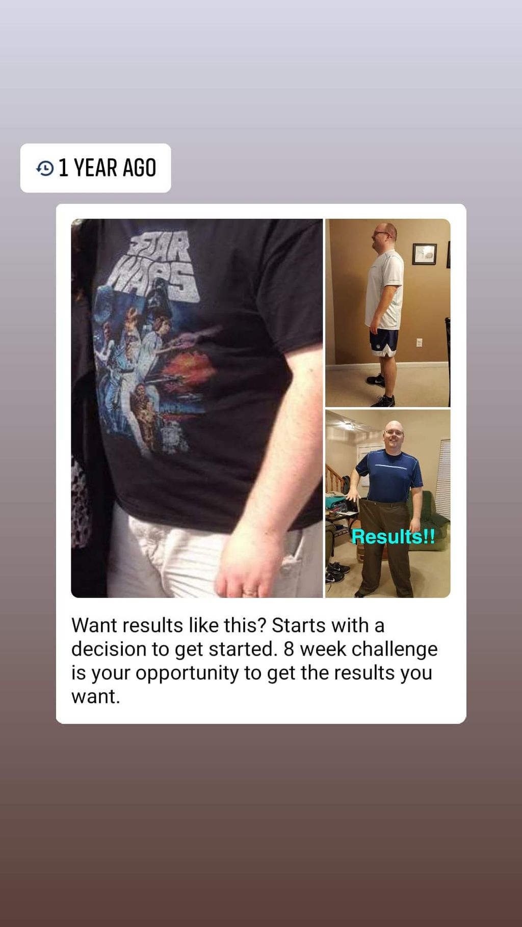 Made a decision, got the results, 16 weeks