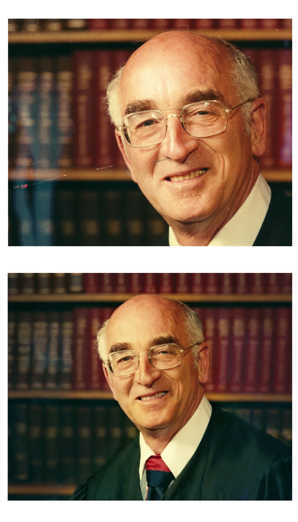 There was subtle damage to this photo which was en