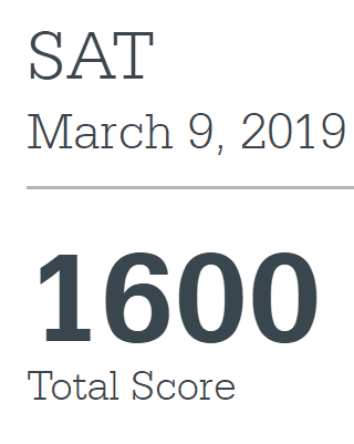 SAT: Perfect Score
