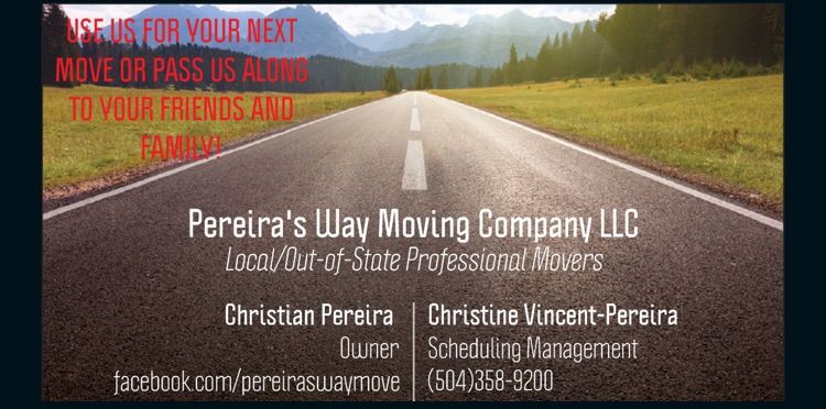 Pereiras Way Moving Company LLC