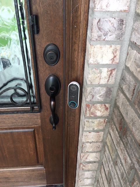 Ring doorbell installed