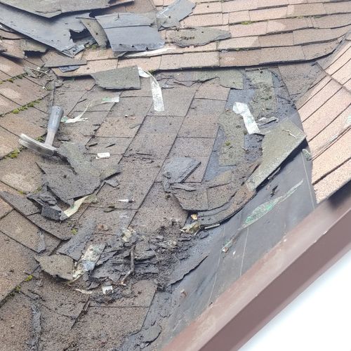 roof repair before