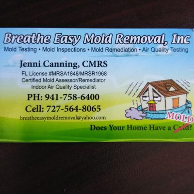 Avatar for Breathe Easy Mold Removal