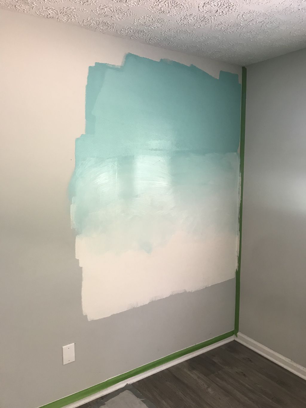 Before OMBRÉ Wall