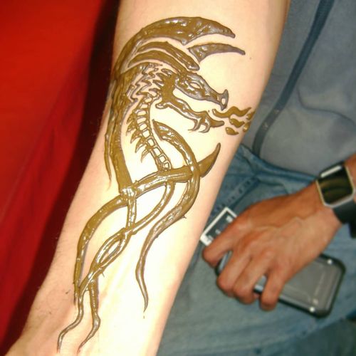 Dragon henna 