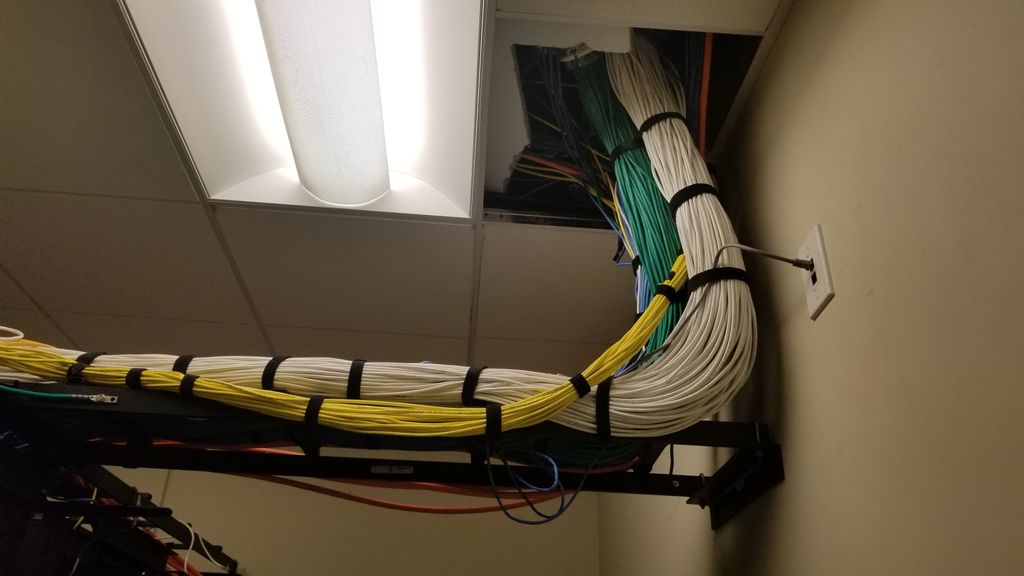 Added the 20 yellow cables to existing site