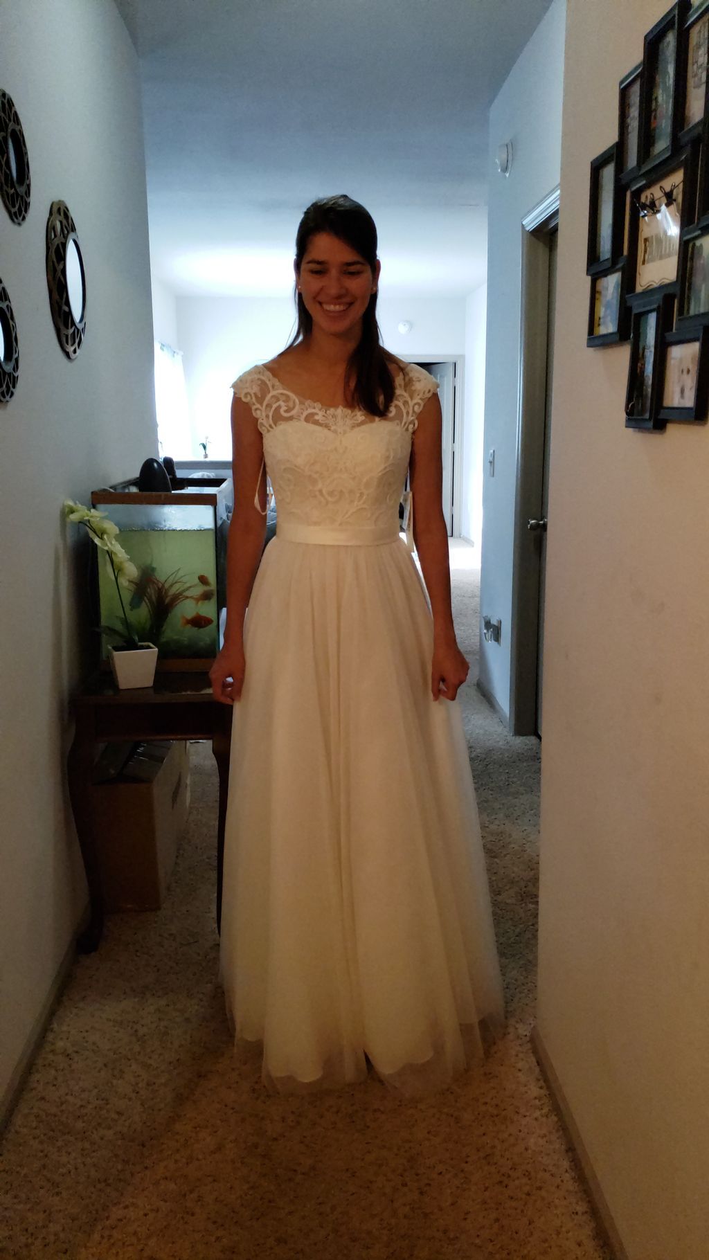 Wedding dress fixed.