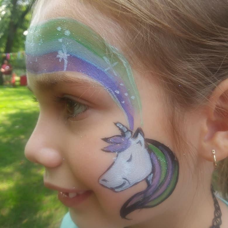 Sacred Muse Face Painting
