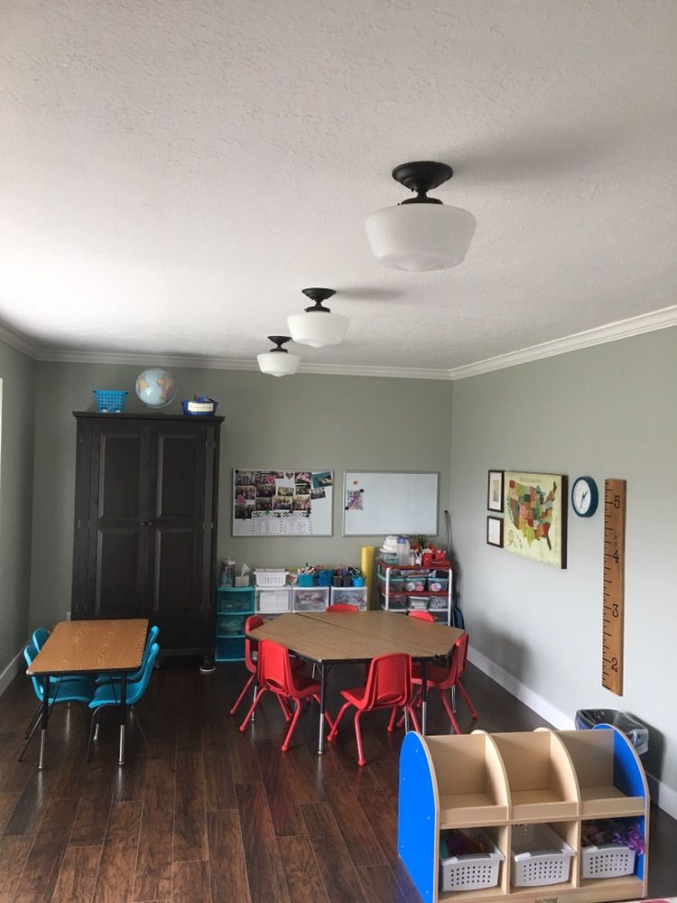 Eastwood Einsteins preschool lighting!