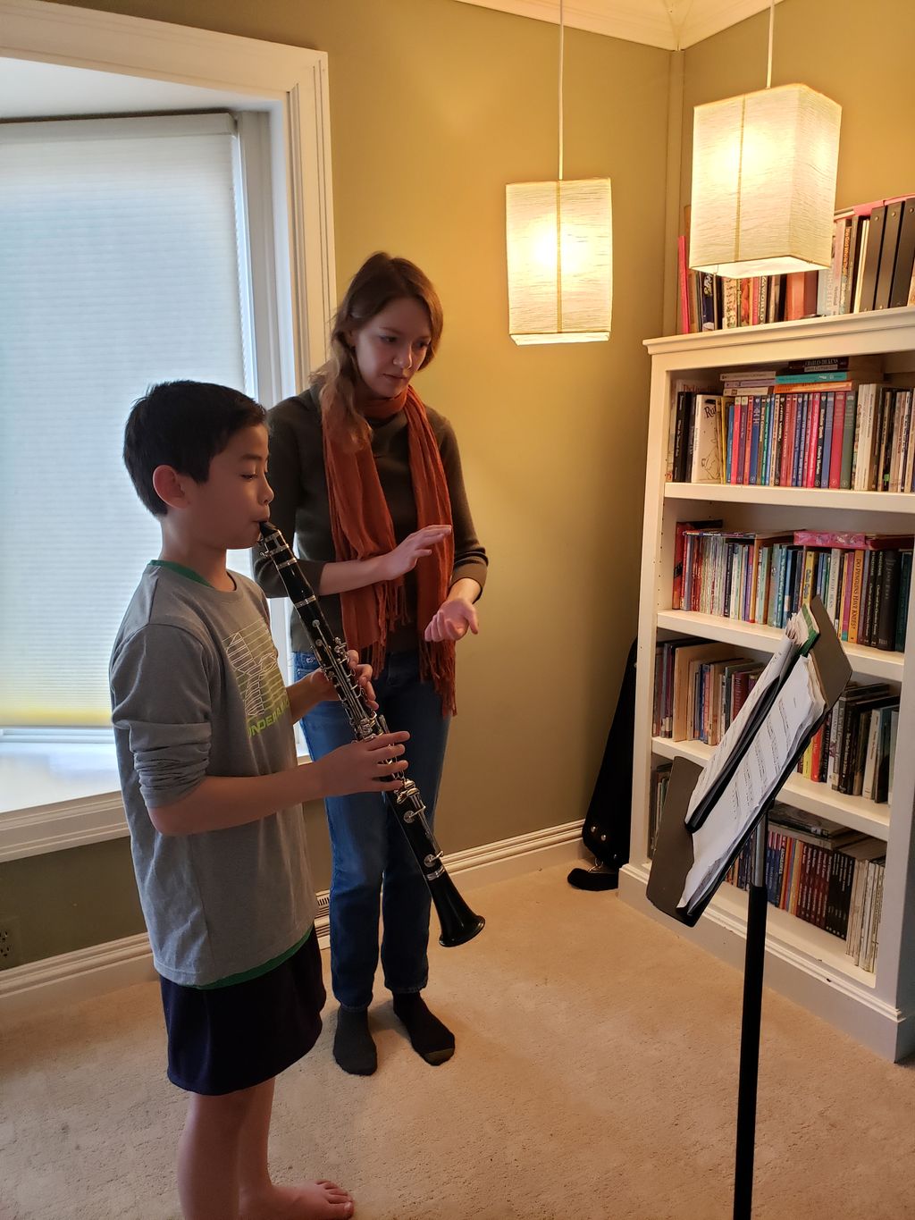 Lesson with Ben.