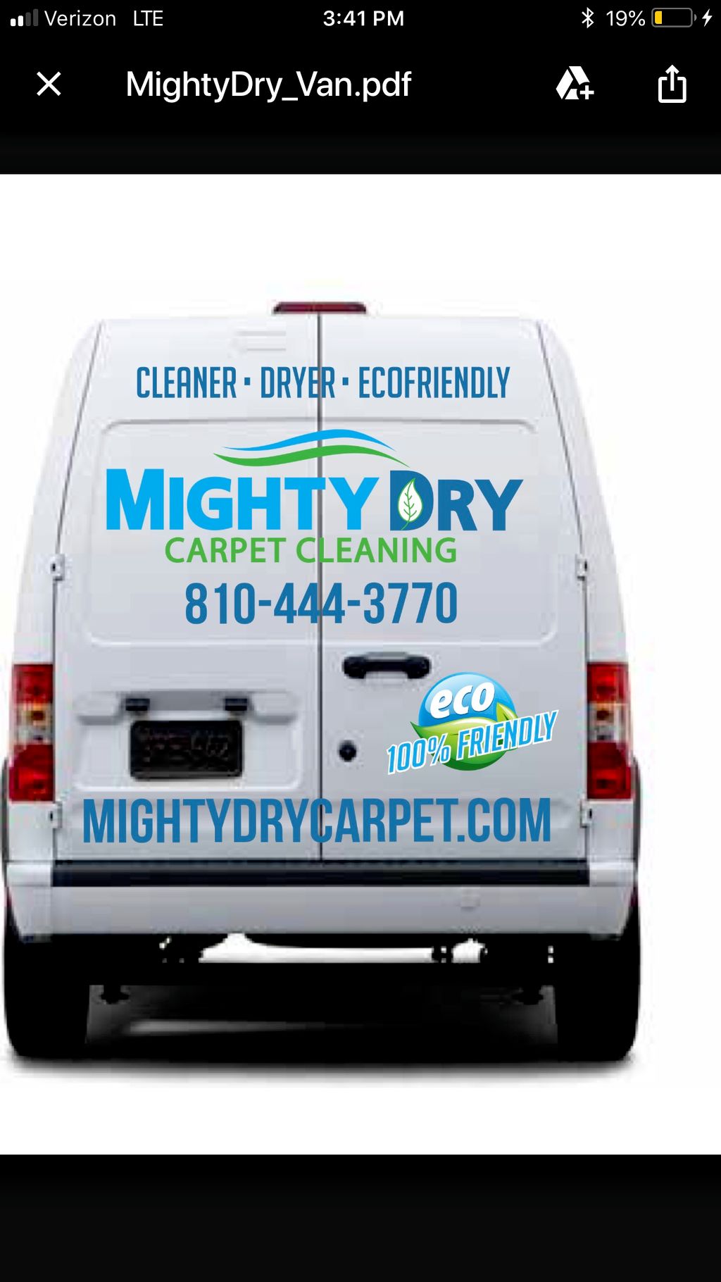 Mighty Dry Floor Care