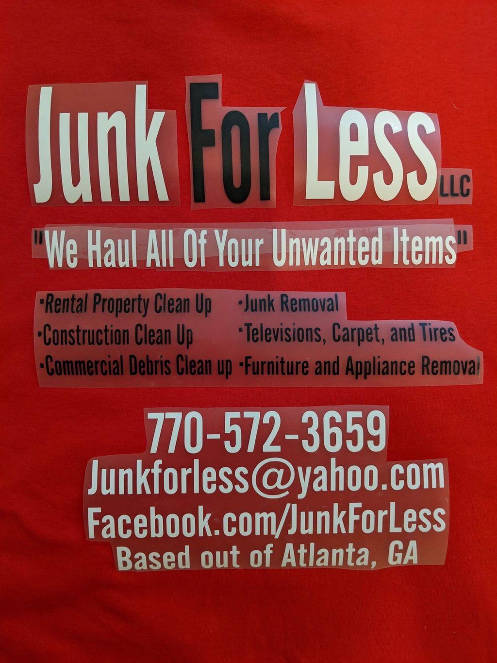 ♻️ Junk for less ♻️