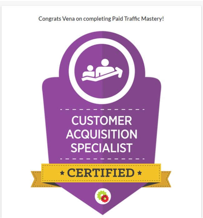 Customer Acquisiton Specialist Certification